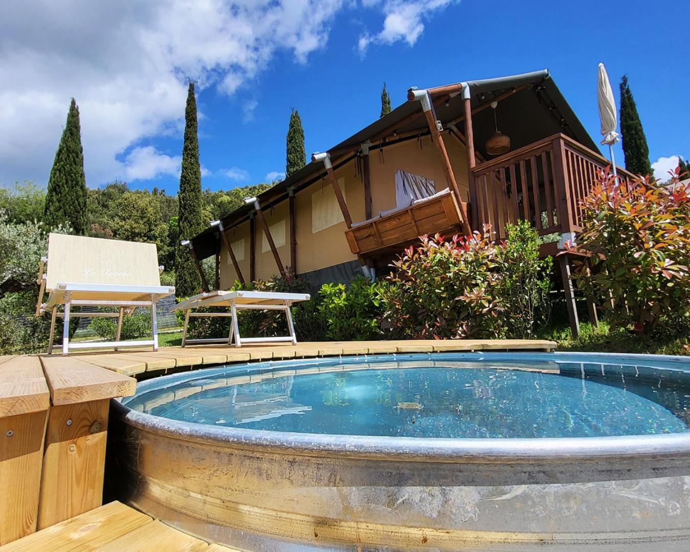 Glamping Le Tegole Hotel Рипарбела Екстериор снимка