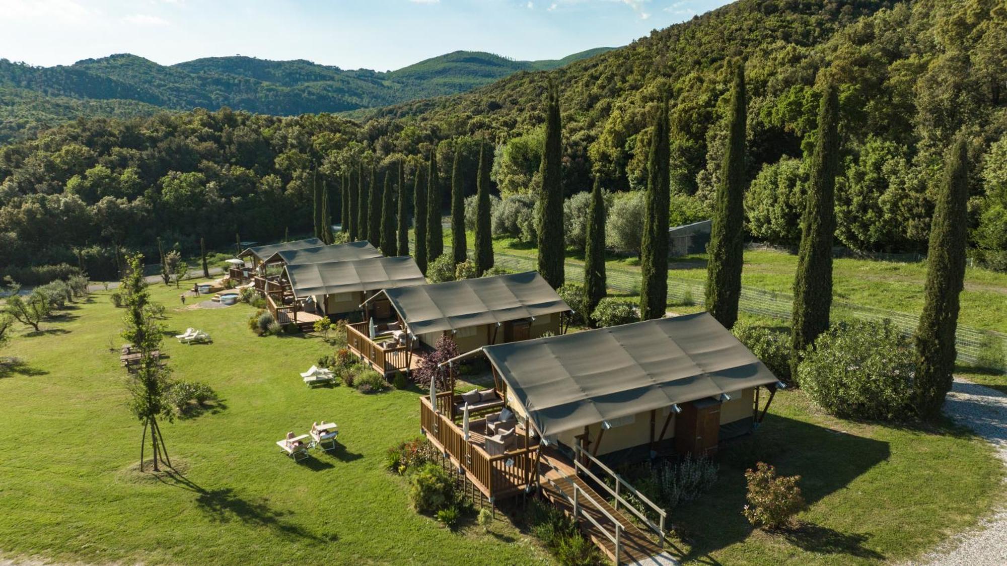 Glamping Le Tegole Hotel Рипарбела Екстериор снимка